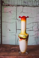 Coppia di Vasi policromi in Vetro di Murano | Vaso anni '70 |