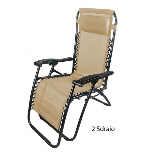 Sdraio beige basculante - 2,