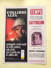 COLLIRIO ALFA + STEBEL TROMBE RITAGLIO CLIPPING PUBBLICITA' 1960 ADVERTISING G26