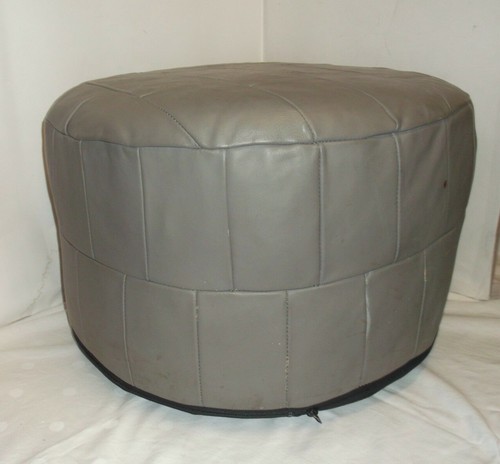 Sgabello pelle grigio - in, anni