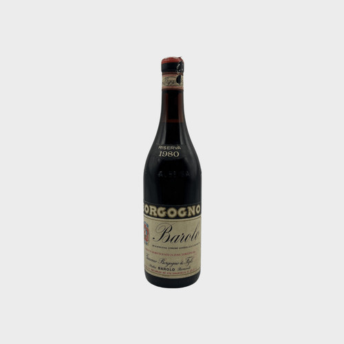Barolo borgogno riserva 1980 - barolo,