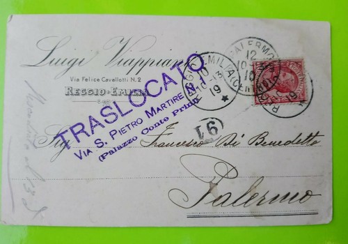 Cartolina testatina reggio - testatina,