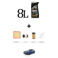 HOFFCAR Kit tagliando 4 FILTRI