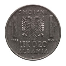 DN - Regno d'Italia - 0.20 Lek