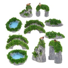  10 figurine in miniatura per