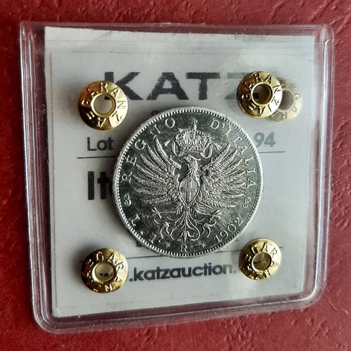 Italy lira 1902 savoy eagle - savoy,