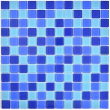 Mosaico mattone vetro - mattone,