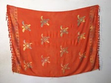 Sarong arancione tartaruga