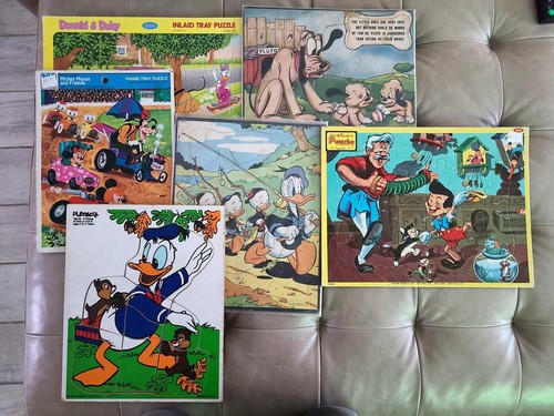 Puzzle vintage disney anni - vintage,
