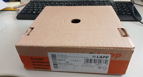Cavo unipolare rosso 1x0 - cavo, 1x0,50mm