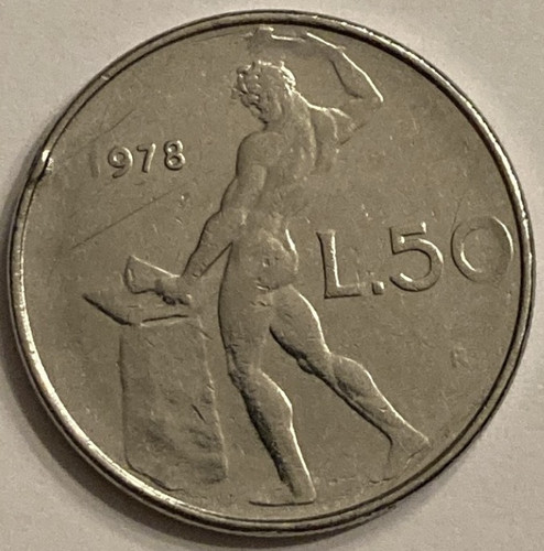Moneta lire 1978 - 50,