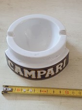 PUBBLICITARIO PORTACENERE POSACENERE CAMPARI CERAMICA THUN DESIGN 12 CM  (3)