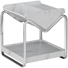 Tavolo fine ripiano fondo