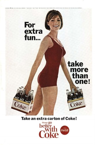 Pubblicità coca cola 1965 - pubblicità,