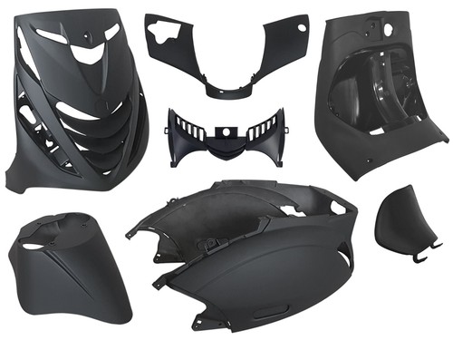 Kit carénages noir mat - 7,