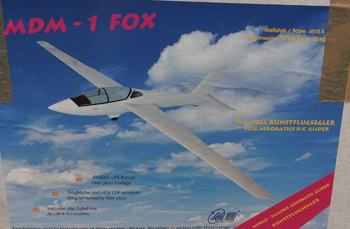 Aliante acrobatico fox mdm - aliante,