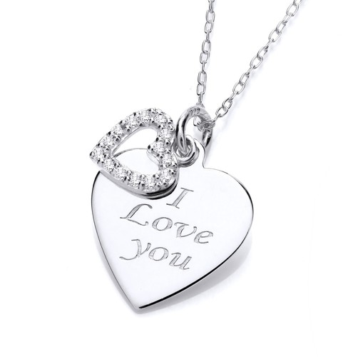 Collana con ciondolo cuore - , in