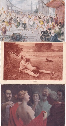 C18793 lot postcards - of,