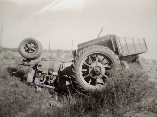 Ooak trattore vintage rollover - ooak,