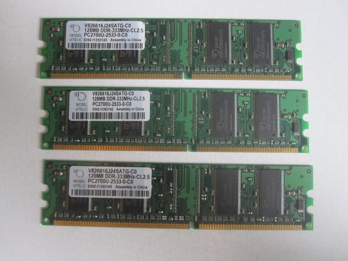 Banchi memoria ram 128mb - 3,