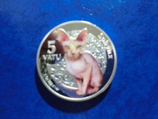 VANUATU. moneta placcata in argento  del 2015
