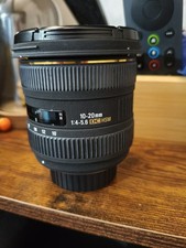 obiettivo Sigma nikon 10/20 f mount dx + REGALO