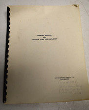 Original Conrad Johnson HV2