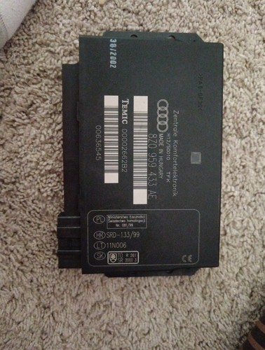 Centralina confort audi 8z0 - confort,
