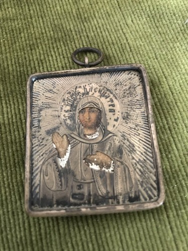Antica miniatura icona russa - antica,