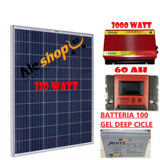 KIT Fotovoltaico 1/2/3kw