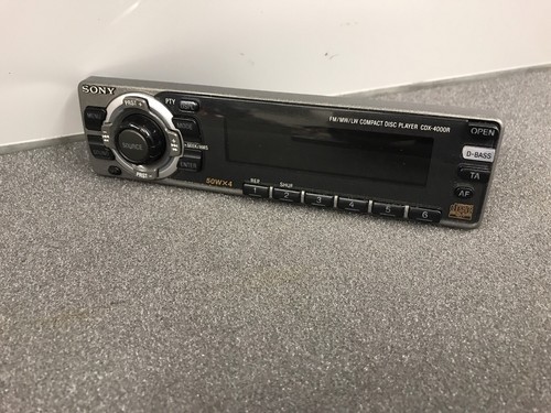 Sony cdx 4000r xplod autoradio - sony, cdx-4000r