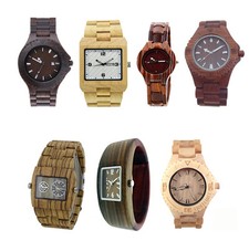 Orologio da polso in legno