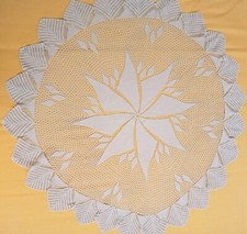 Centro tavola tovaglia uncinetto fatta a mano