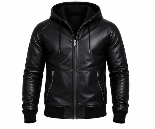 Giubbotto uomo pelle - , con