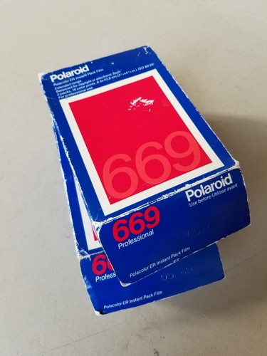 One vintage polaroid 669 - vintage,