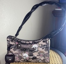 Borsa a tracolla Ed Hardy rosa