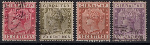 Gibilterra 1889 regina - gibilterra, 1889-86