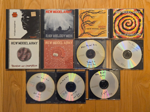 New model army lot - model, cd