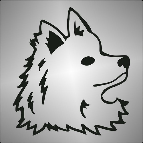 Adesivo volpino spitz sticker - volpino,