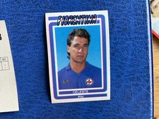 CALCIO FLASH 1988 88 FIORENTINA PIN N 99  VELINA ORIGINALE **