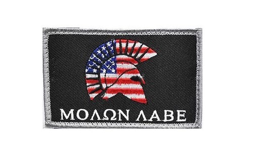 Patch toppa molon labe elmo - patch,