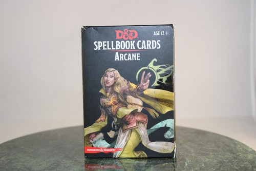 Spellbook cards arcane - d&d,