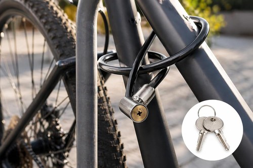 Lucchetto bici cavo cm - cavo,