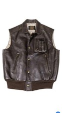 Gilet utility pelle - utility, in