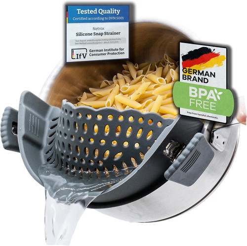 Netrox scolapasta silicone - netrox, con