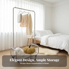 Carrello Portabiti con Cesto