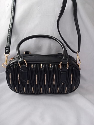 Borsa tracolla nera con - nera,