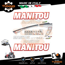 Kit Adesivi Mezzi da Lavoro Manitou Sollevatore MT625