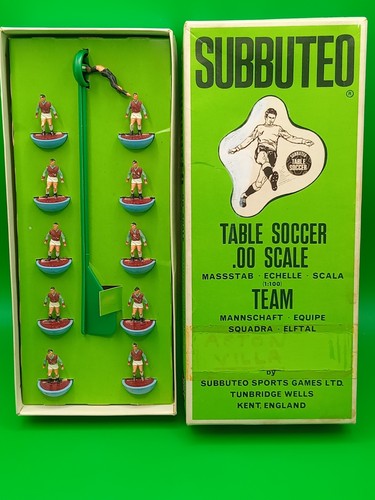 Subbuteo squadra aston - subbuteo,