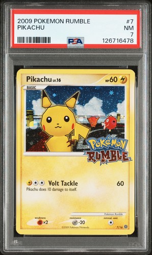 Psa pikachu 16 rumble - 7, 7/16
